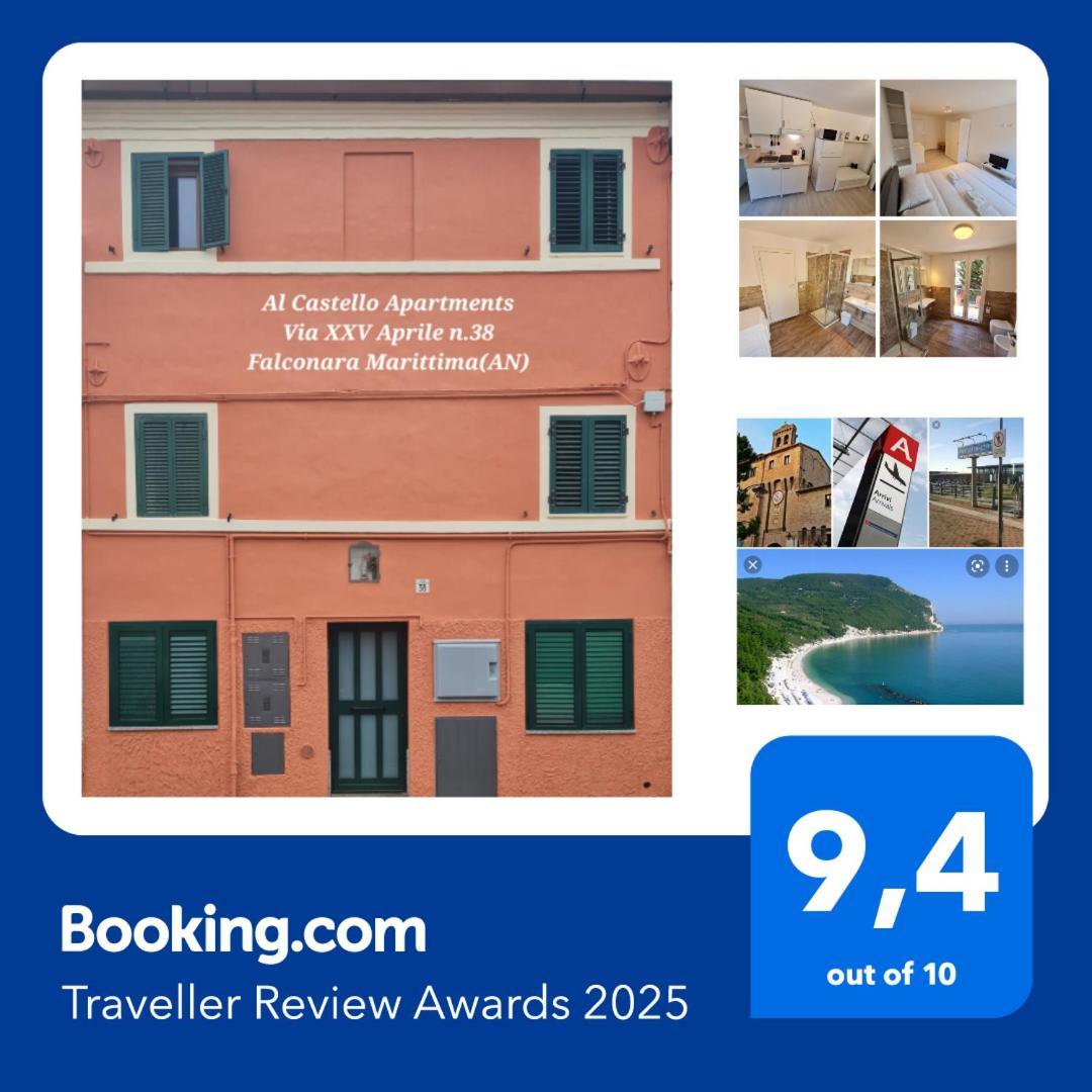 Al Castello - Aeroporto Delle Marche - Ancona Apartamento Falconara Marittima Exterior foto